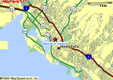 Honolulu Regional Area Map